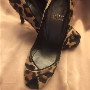 Stuart Weitzman Leopard Heels